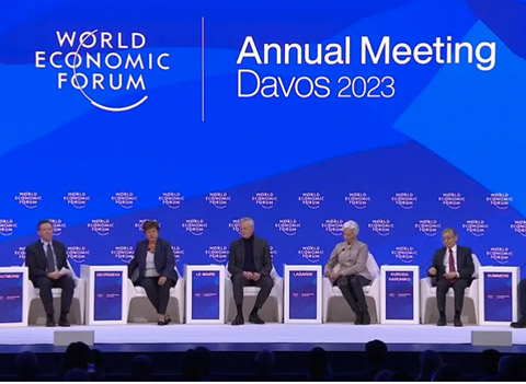 Imagen de Moderado optimismo en el cierre de Davos